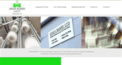 Desktop Screenshot of johnbarry.co.uk